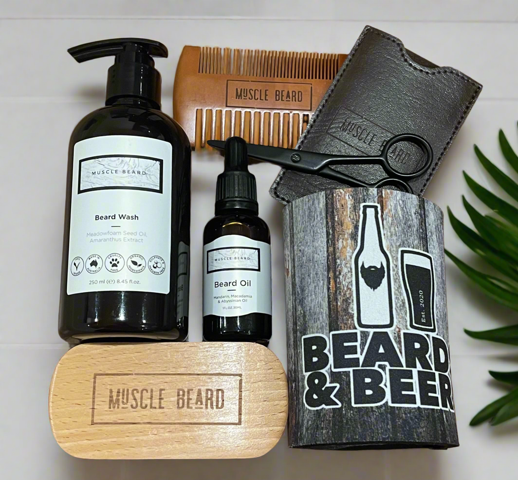 Ultimate beard and beer pack