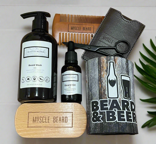 Ultimate beard and beer pack