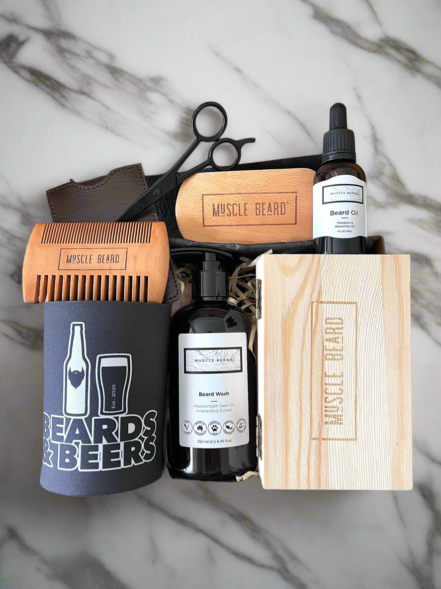 Ultimate beard and beer pack