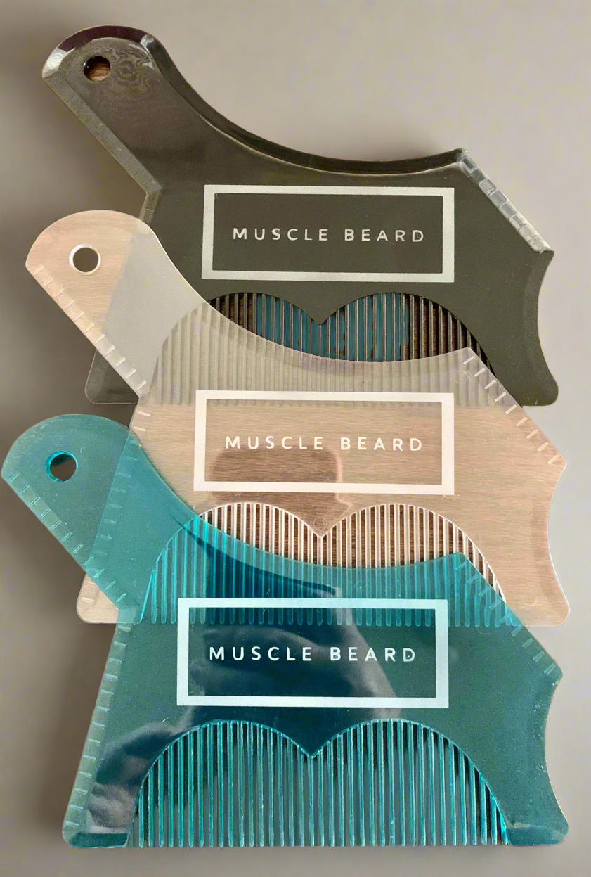 Shaping beard comb